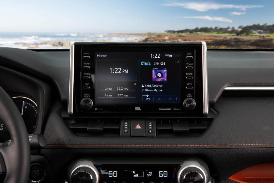 Детали интерьера Toyota RAV4 Adventure 2018 года  (NA) (фото 167 из 196)
